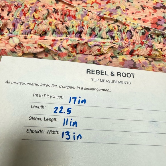 Rebecca Taylor | Silk & Cotton Pink Speckled Ruffle Ruched Blouse - Size 2 - Picture 14 of 14